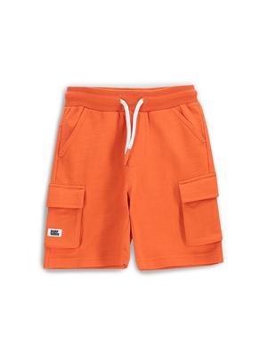Coccodrillo Szorty sportowe WC5120501HBK Pomarańczowy Regular Fit