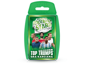 Gra towarzyska WINNING MOVES Top Trumps World Football Stars