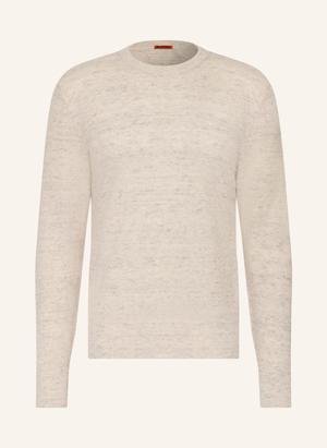 Barena Venezia Sweter Z Lnem weiss