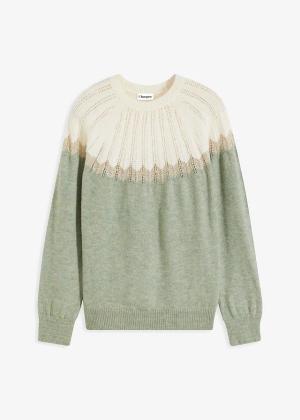 Sweter ażurowy