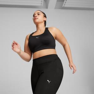 PUMA biustonosz sportowy do biegania damski 4KEEPS RUN BRA czarny (XS)