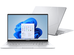 PRODUKT PO EKSPOZYCJI - Laptop ASUS Zenbook 14 OLED UX3405MA-PP174W 3K Ultra 5 125H/16GB/1TB SSD/Win11H Srebrny (Foggy Silver)