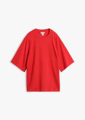 T-shirt oversize z czystej bawełny organicznej