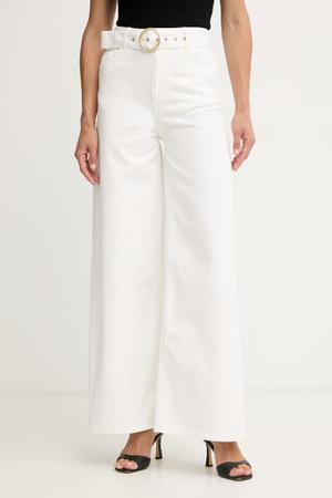 Twinset jeansy wide leg damskie