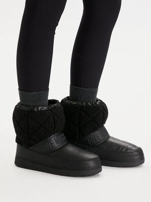 LOVE MOSCHINO Śniegowce JA24412G0NISJ00A Czarny