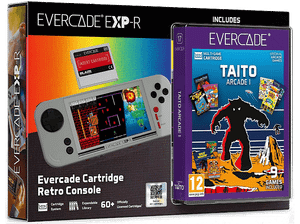 Konsola przenośna EVERCADE EXP-R + Taito Arcade 1 Szary