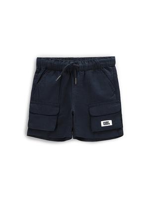 Coccodrillo Szorty materiałowe WC5119501HBK Granatowy Regular Fit