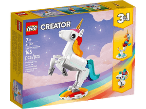Klocki LEGO Creator 3 w 1 - Magiczny jednorożec 31140