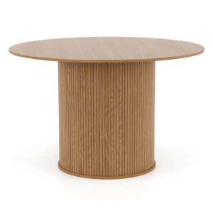 Stół okrągły 120cm YY6700 naturalny dąb | OUTLET