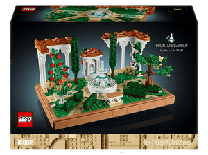 Klocki LEGO Icons Fontanna w ogrodzie 10359 Wielokolorowy