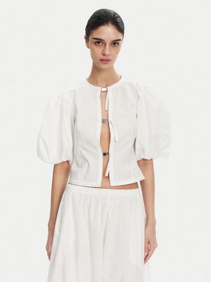 PINKO Bluzka 105185 Biały Regular Fit