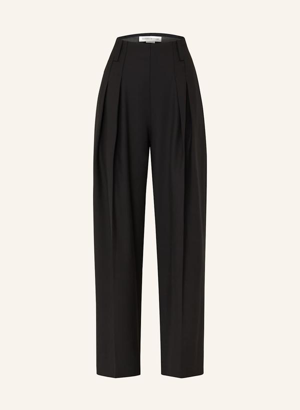 Victoria Beckham Spodnie Marlena schwarz