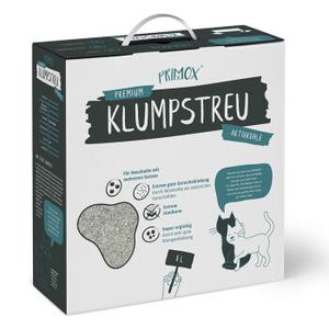 PRIME Żwirek zbrylający PRIMOX Węgiel aktywny 8 l