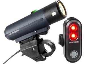 Zestaw lampek rowerowych Kryptonite Street F-500 + Avenue R-45