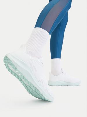 Under Armour Buty do biegania UA W Charged Pursuit 4 BL 6000598 Biały