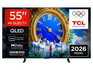 Telewizor QLED TCL 55A400 55" 4K 288Hz FreeSync Dolby Vision Czarny