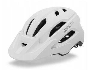 GIRO kask rowerowy FIXTURE II W matte white/chrome Uniwersalny (50-57 cm) (50-57)