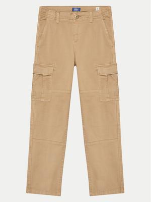 Jack & Jones Junior Spodnie materiałowe 12261033 Beżowy Regular Fit