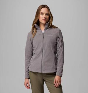 COLUMBIA bluza polarowa damska z zamkiem Fast Trek II szary (S)
