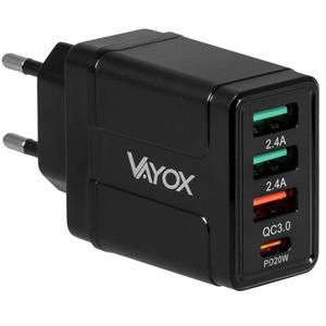 Ładowarka sieciowa USB Quick Charge 3.0 + PD 32W premium line VA0006 Vayox
