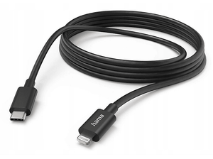 Kabel USB-C - Lightning HAMA 3m Czarny
