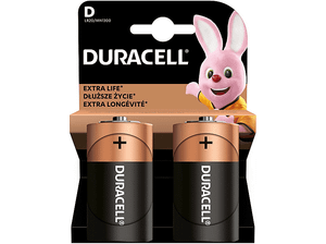 Baterie alkaliczne DURACELL Basic D 2 szt.