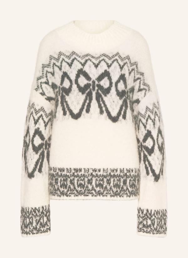 Mrs & Hugs Sweter Z Alpaki weiss