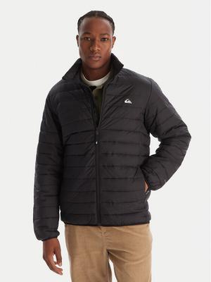 Quiksilver Kurtka przejściowa Scaly Fz EQYJK04190 Czarny Regular Fit