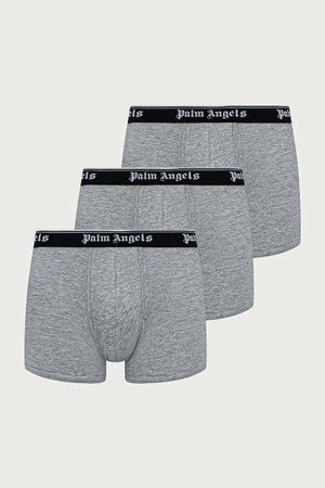 Palm Angels bokserki dopasowane męskie z bawełną 3-pack