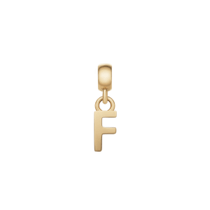 Daniel Wellington DW Charm Letter F Gold