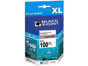Tusz BLACK POINT BPL100CXL Zamiennik Lexmark 14N0900E