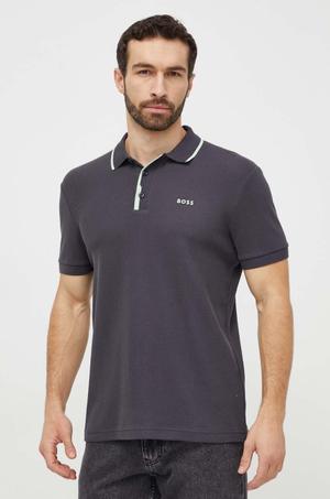 BOSS Green polo bawełniane