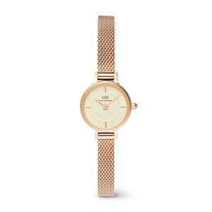 Daniel Wellington DW Watch Petite Mini Champagne Melrose 19mm Rose Gold