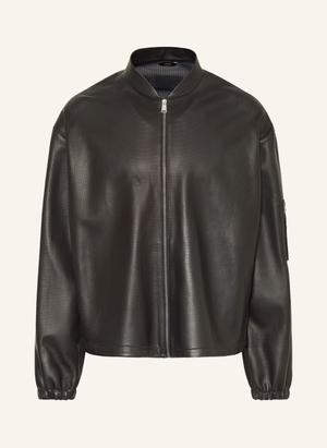Fendi Skórzana Kurtka schwarz