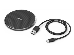 Ładowarka indukcyjna HAMA QI-FC10 USB-C 10W Czarny