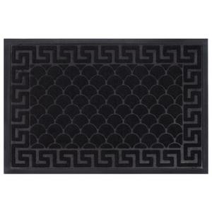 Wycieraczka Tivoli 80 x 120 cm bordiura grecki czarny