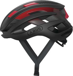 ABUS kask rowerowy AIRBREAKER czarno-czerwony (59-61)