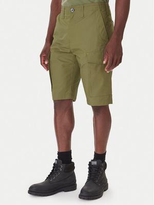 G-Star Raw Szorty materiałowe Core D26220-C973 Zielony Regular Fit