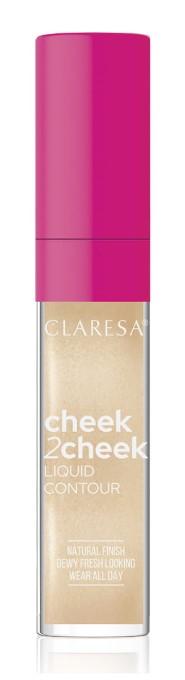 Claresa Cheek 2 Cheek Rozświetlacz w Płynie 02 Glam Glow