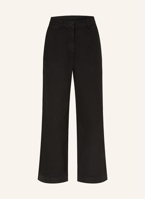 Mrs & Hugs Jeansy Wide Leg schwarz