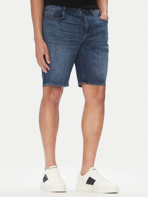 Armani Exchange Szorty jeansowe XM000073 AF13089 MB002 Granatowy Slim Fit