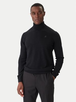 KARL LAGERFELD Golf 655058 554399 Czarny Regular Fit