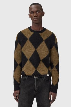 AllSaints sweter z dodatkiem wełny BOWER