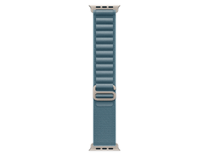 Opaska Alpine APPLE Watch 49 mm M Jasnoniebieski elementy z tytanu w kolorze naturalnym MFTJ4ZM/A