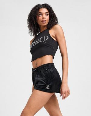 Juicy Couture Szorty Diamente Logo
