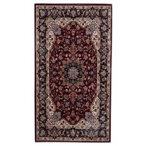 Dywan drukowany FUSA fake mink 80 x 140 cm bordowy