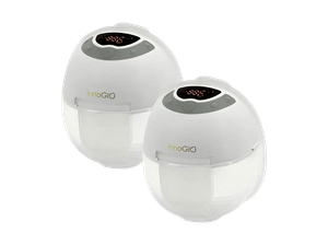 Laktator muszlowy INNOGIO GIOmum Line discreet light GIO-359 Przeźroczysto-biały