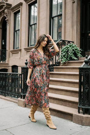Sukienka midi Floral Sweetness