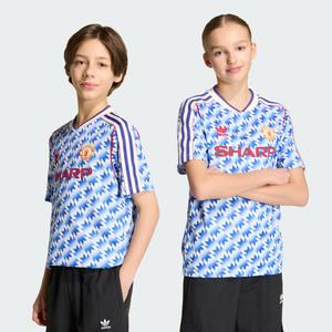 Dziecięca koszulka wyjazdowa Manchester United 90