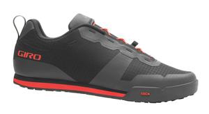 Buty męskie GIRO TRACKER fastlace czarny bright czerwony (48)